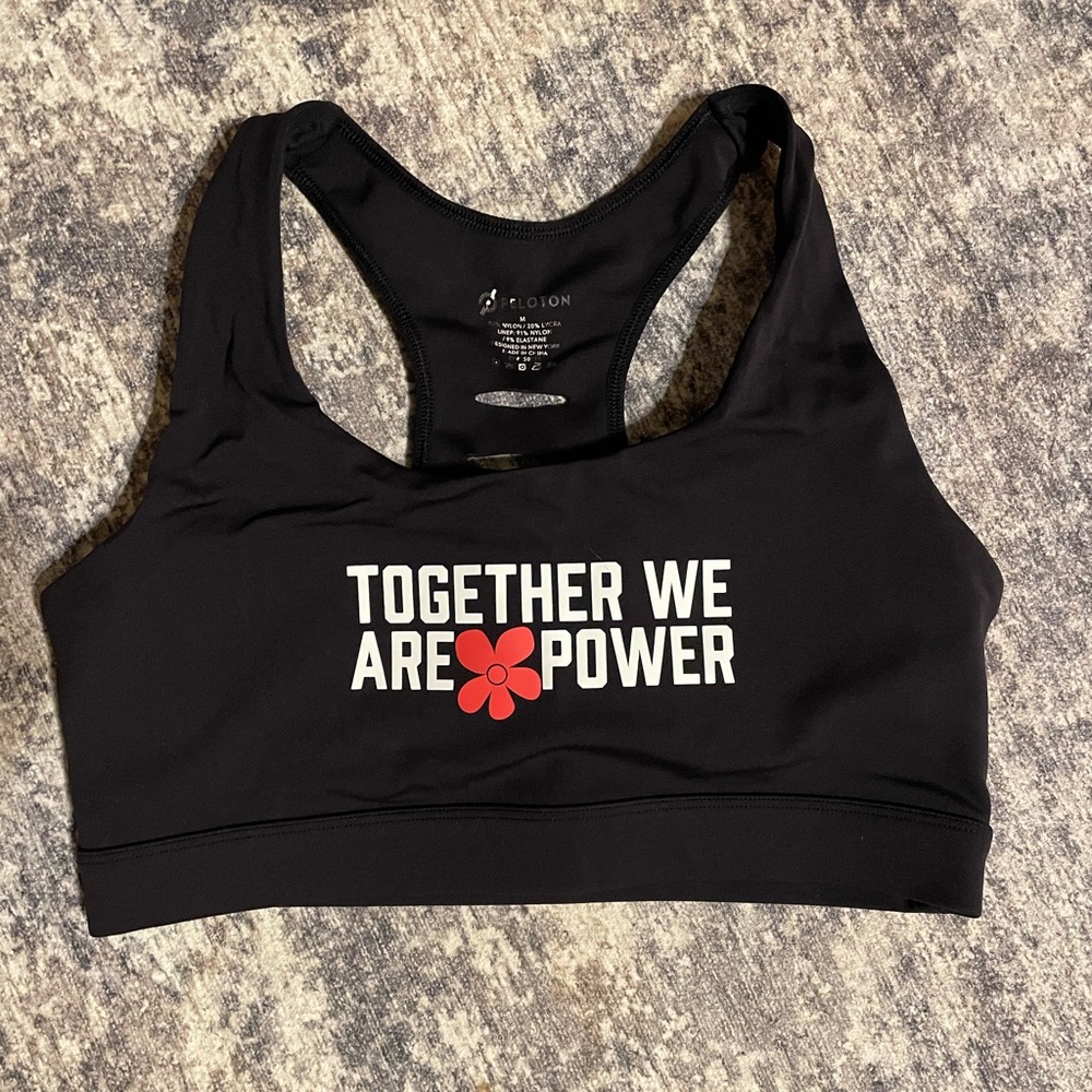We Are Power peloton sports bra ￼